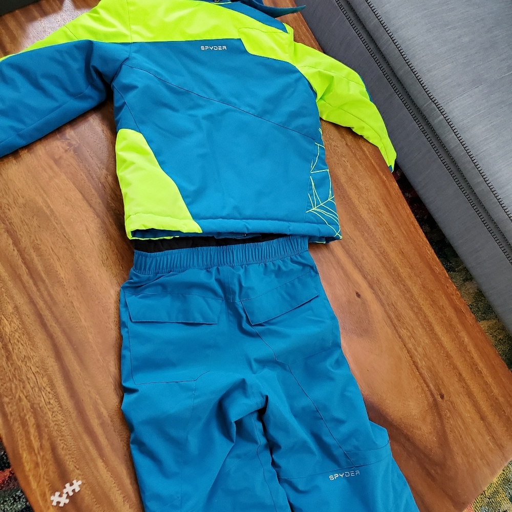 Spyder Ski Jacket and Pants Boys Size 6